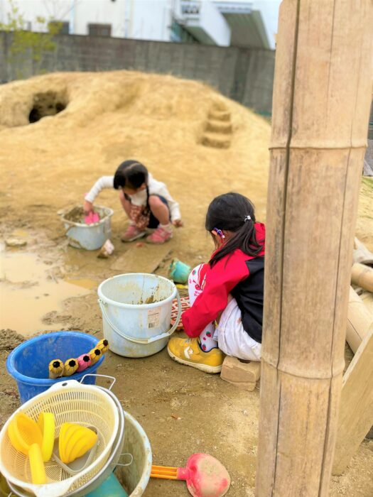 3月個別支援④木登り・花見