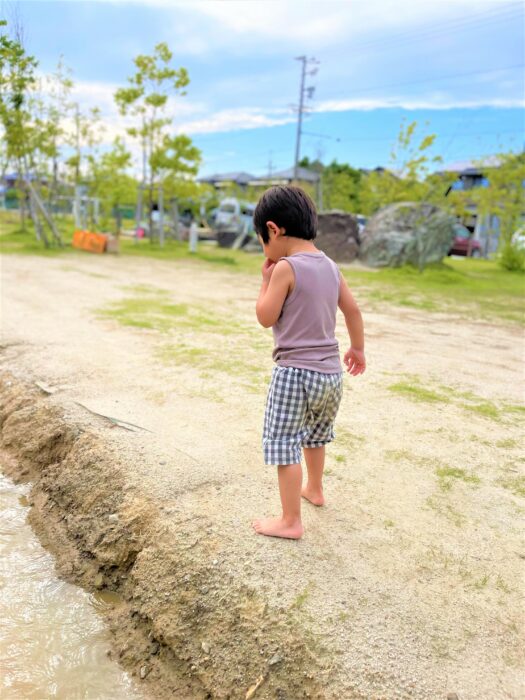 6月個別支援②子供が自ら育つ園庭