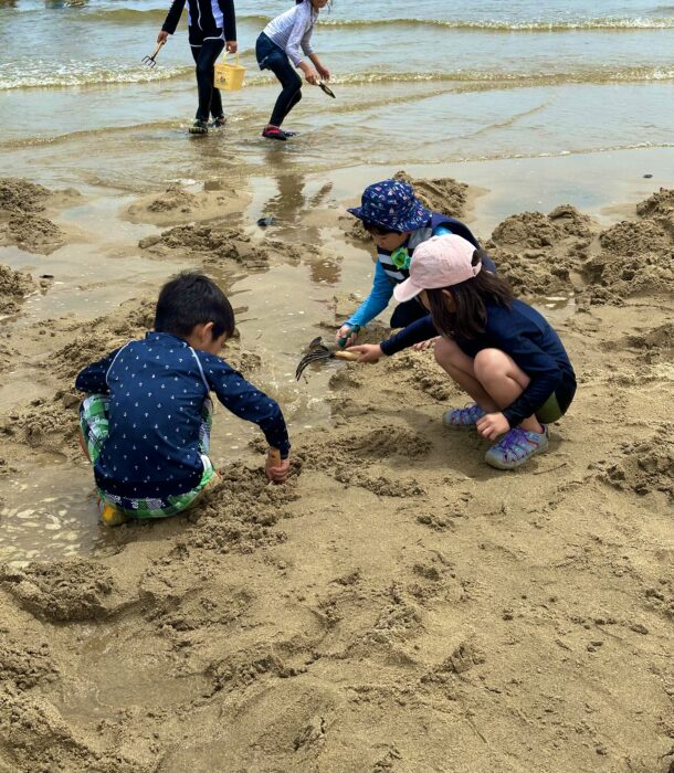 潮干狩り