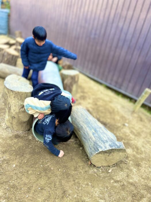 成長必須の外遊び